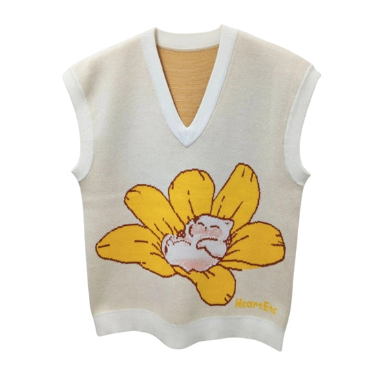 Daisy Knit Vest